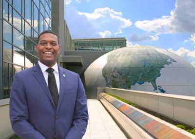 N.C.’s top proponent of ‘going green’ loves Aggie blue and gold