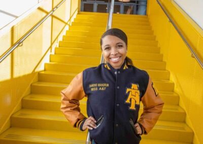 Diamond Mangrum ’20: ‘Out-standing’ in STEM