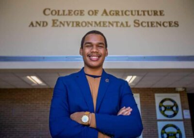 Animal science major Milosh McAdoo chosen for 2021 HBCU White House Initiative