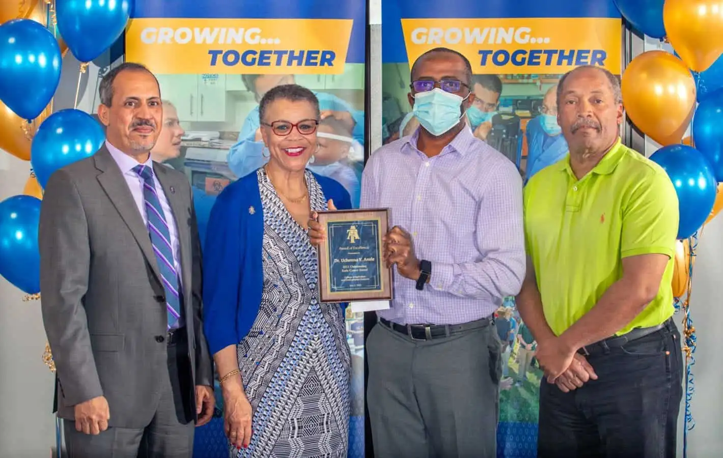 CAES faculty recognized for 2021 results in awards ceremony
