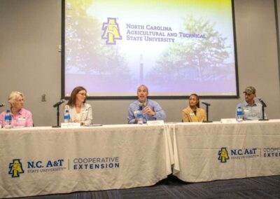 The Student Perspective: CAES students join faculty, policymakers to discuss food security  