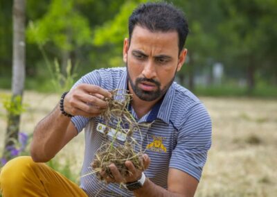 Soil Specialist Leading Farmers in Testing Climate-Smart Strategies