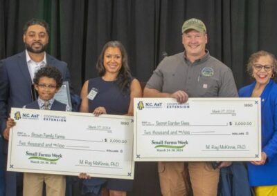 It’s a Tie: Farmers from Warren, Cumberland Counties Share 2024 Small Farmer of the Year Award