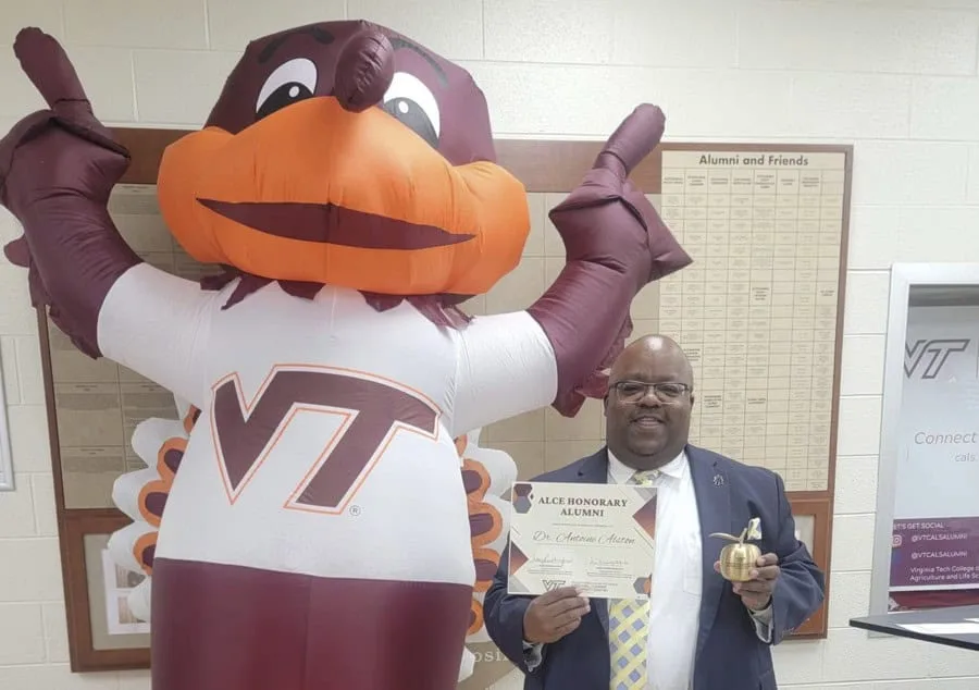 Virginia Tech Names Alston an Honorary Alumnus