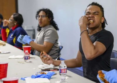 Winging It: Challenge Turns Up Heat on Student, Faculty Competitors