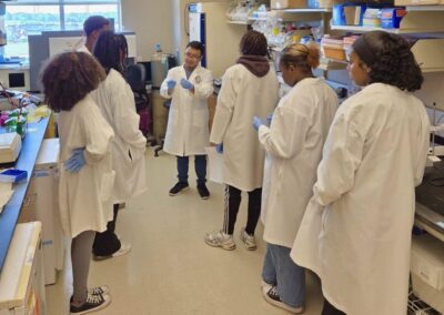 CEPHT Opens Labs to Charlotte Food Science Scholars