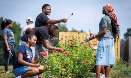 Day of Service Brings Aggies to the University Farm