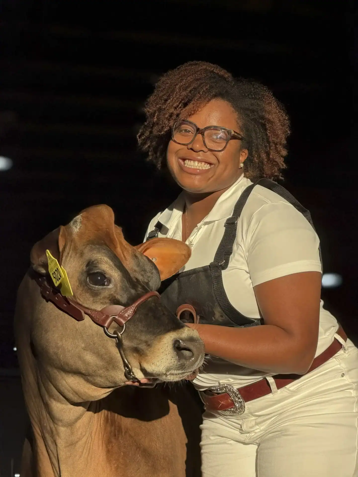 Erika Pearsall on Open Show Day at the 2025 N.C. State Fair.