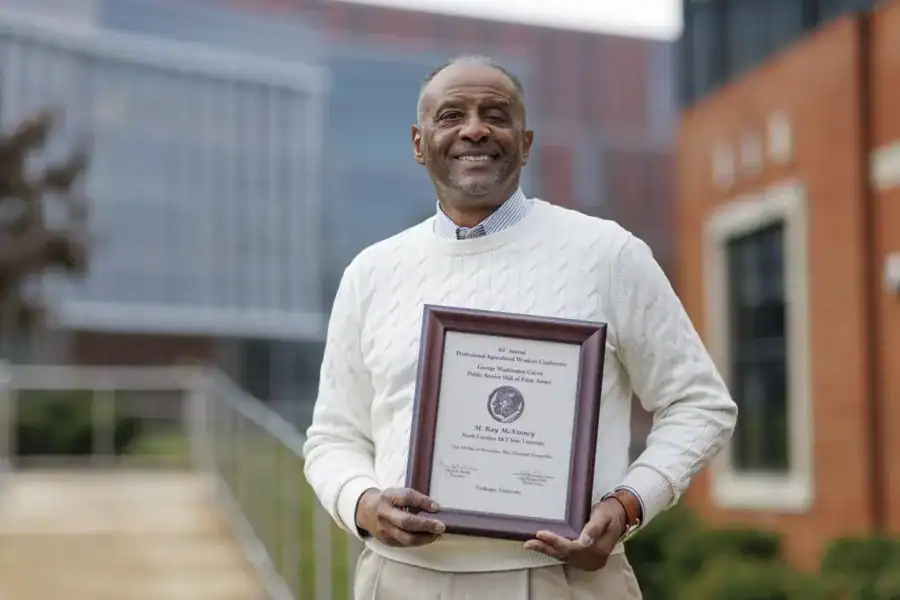 Extension Administrator Honored as Hall of Fame Inductee