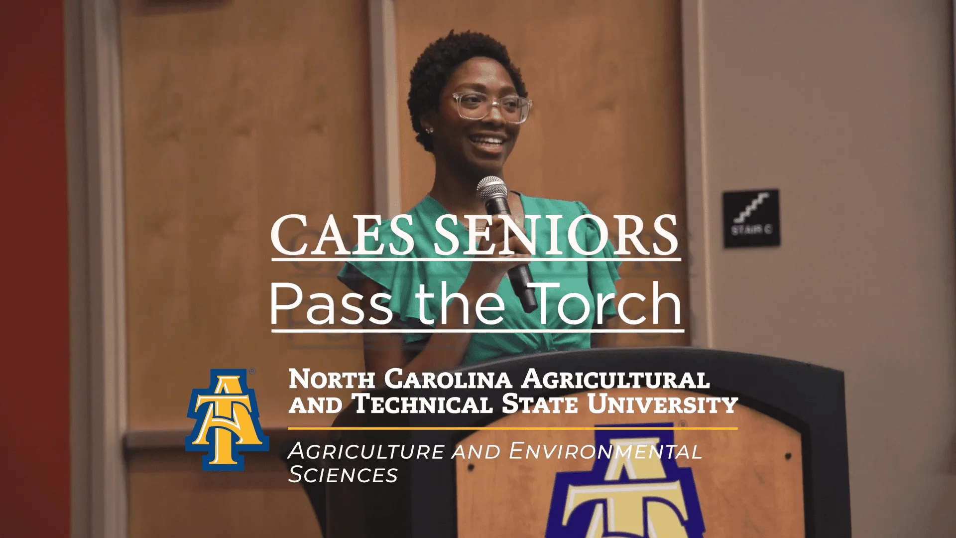 CAES Seniors Encourage Community, Perseverance in Annual “Pass the Torch” Speeches 