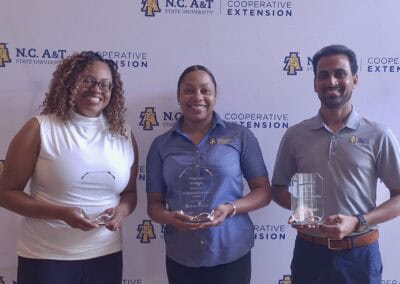 Cooperative Extension at N.C. A&T Awards Three Team Members