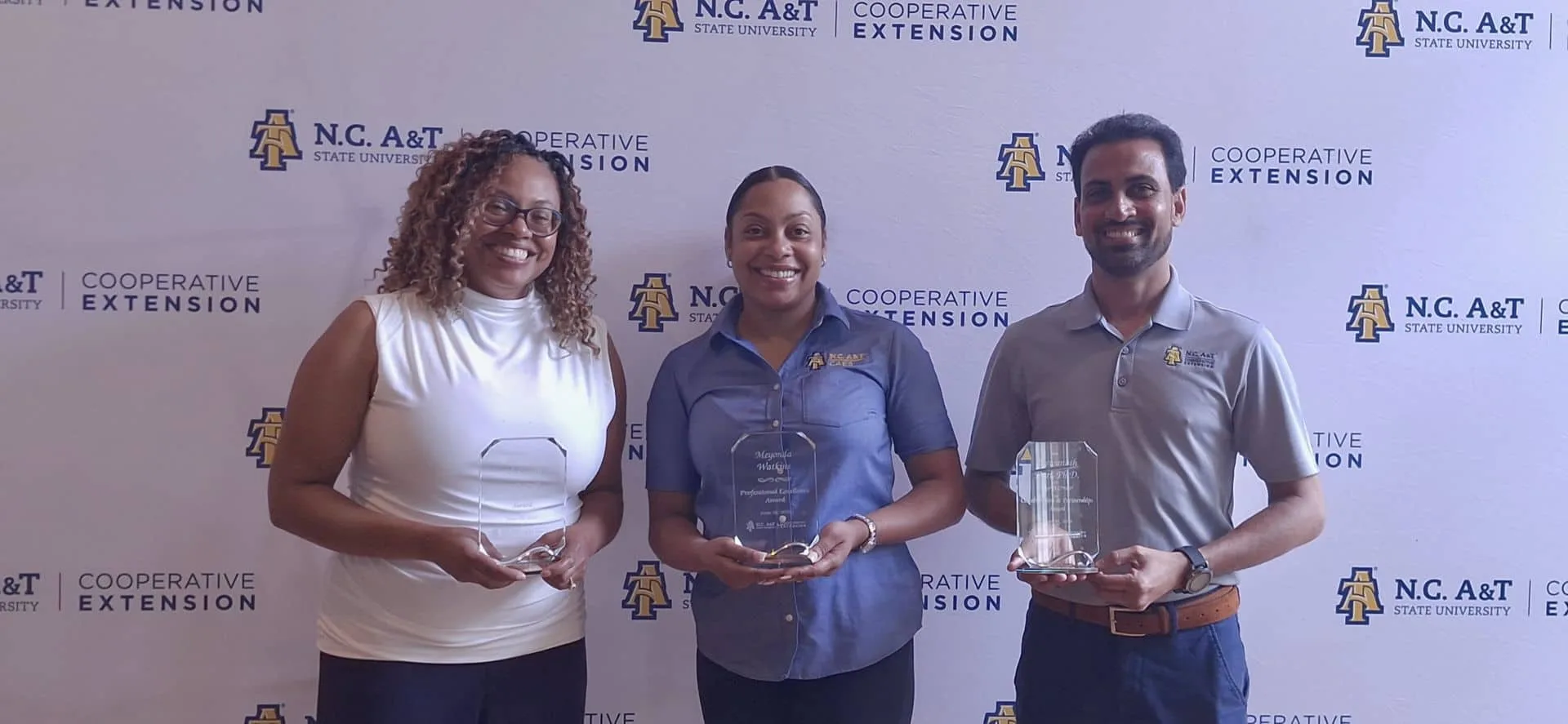 Cooperative Extension at N.C. A&T Awards Three Team Members